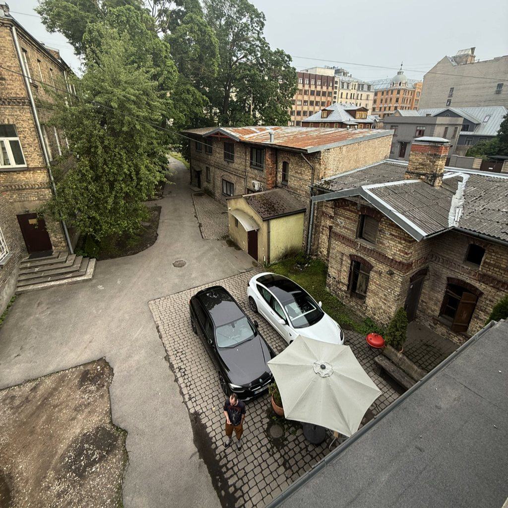 The courtyard today
